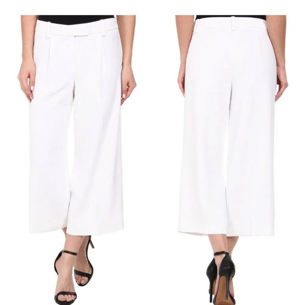 White Trina Turk Culottes. Size 8
